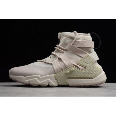 Nike Air Huarache Gripp Desert Gri / Yeşil Lifestyle Ayakkabı Türkiye - XSLJKKOH